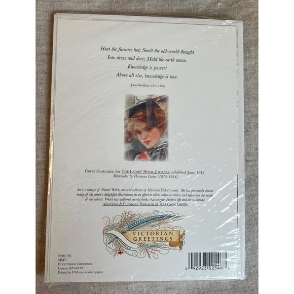 Graduation Greeting Cards Blank 6 Victorian Trading Co Sealed 7x5" - Picture 2 of 3